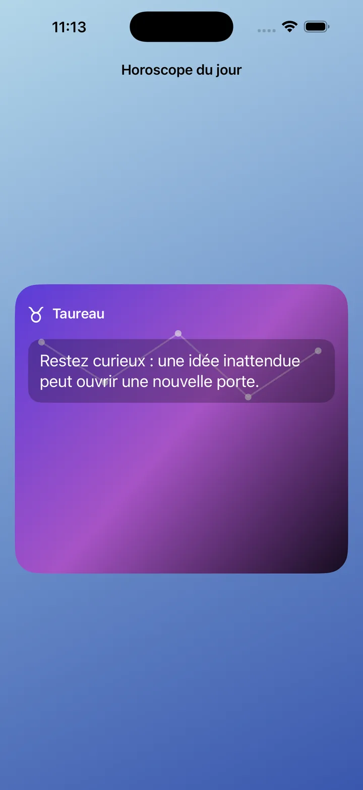 widget — CoffeeTells