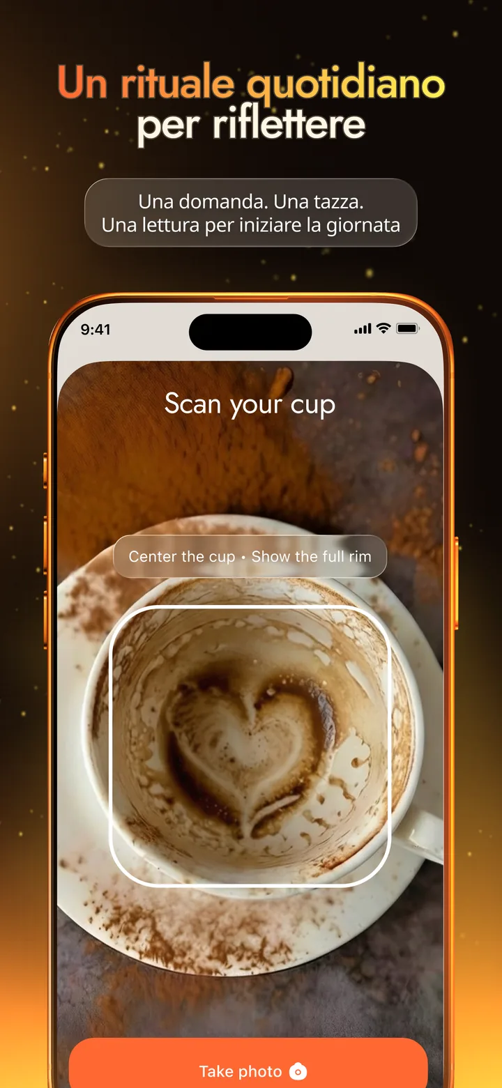 LETTURA DEL CAFFÈ E INDICAZIONI — CoffeeTells